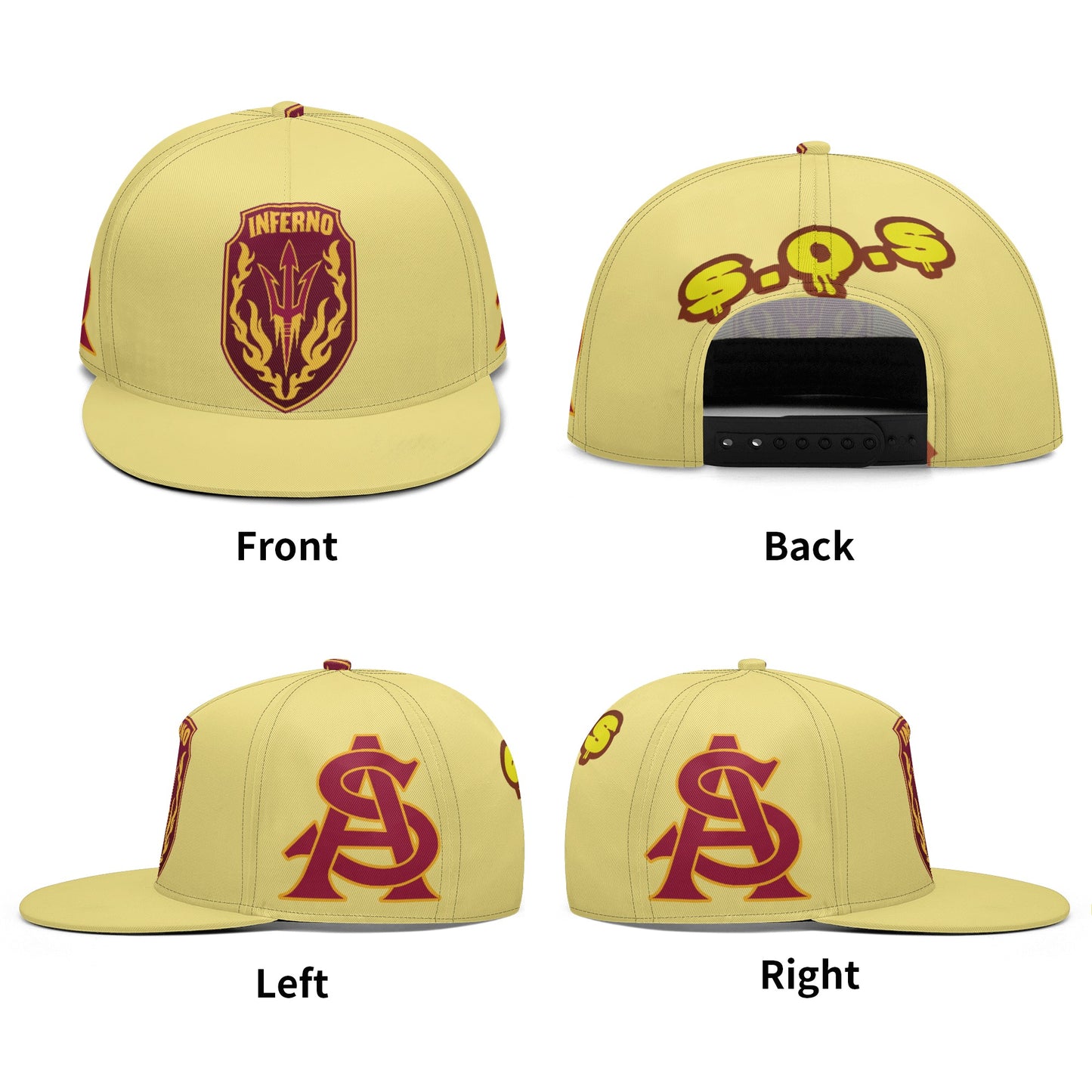 Sun Devil S.O.S Edition Tan Snapbacks