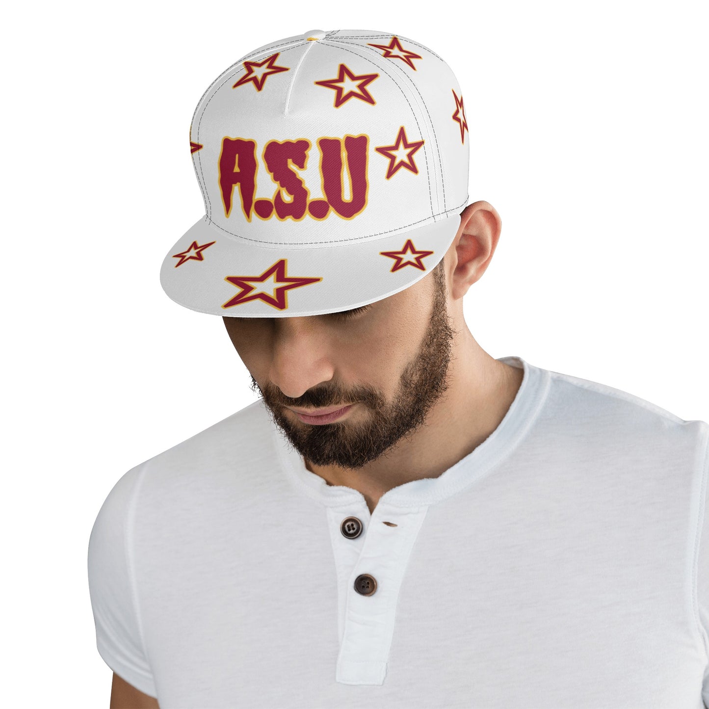 Sun Devil S.O.S Stars Edition White Snapbacks