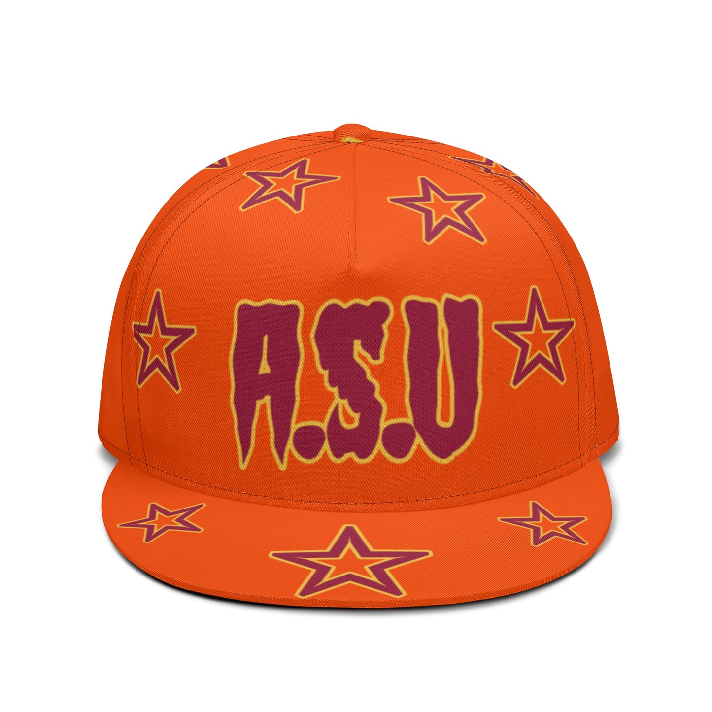 Sun Devil S.O.S Stars Edition Dark Orange Snapbacks