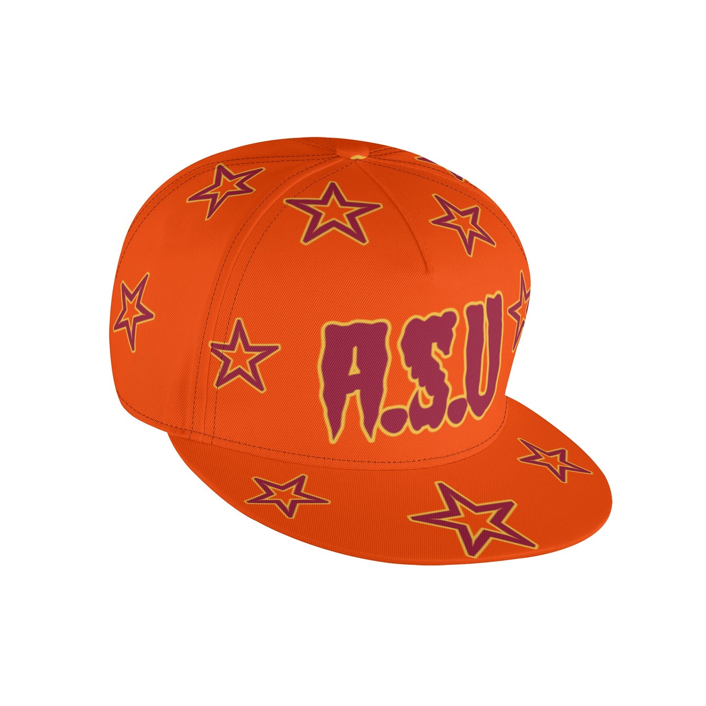 Sun Devil S.O.S Stars Edition Dark Orange Snapbacks