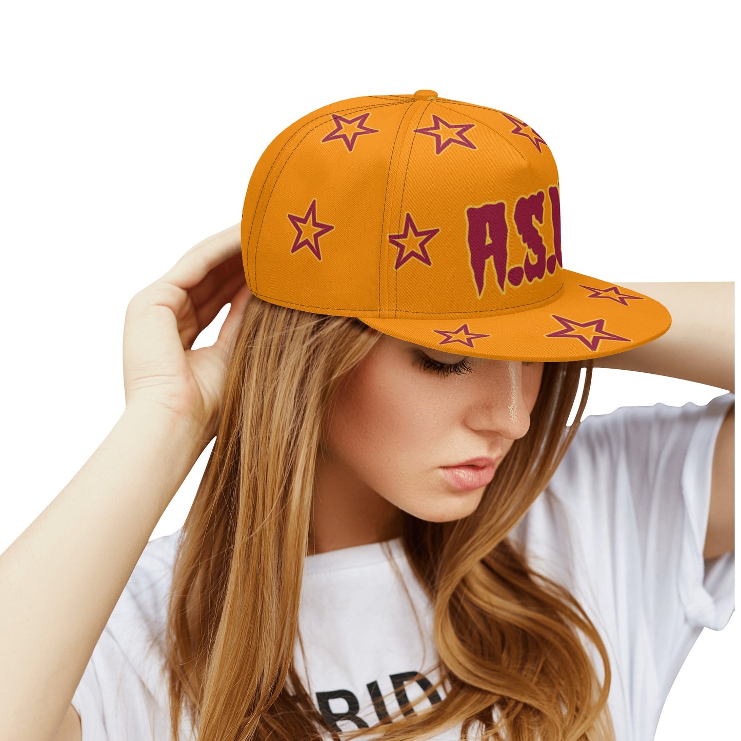 Sun Devil S.O.S Stars Edition Orange Snapbacks