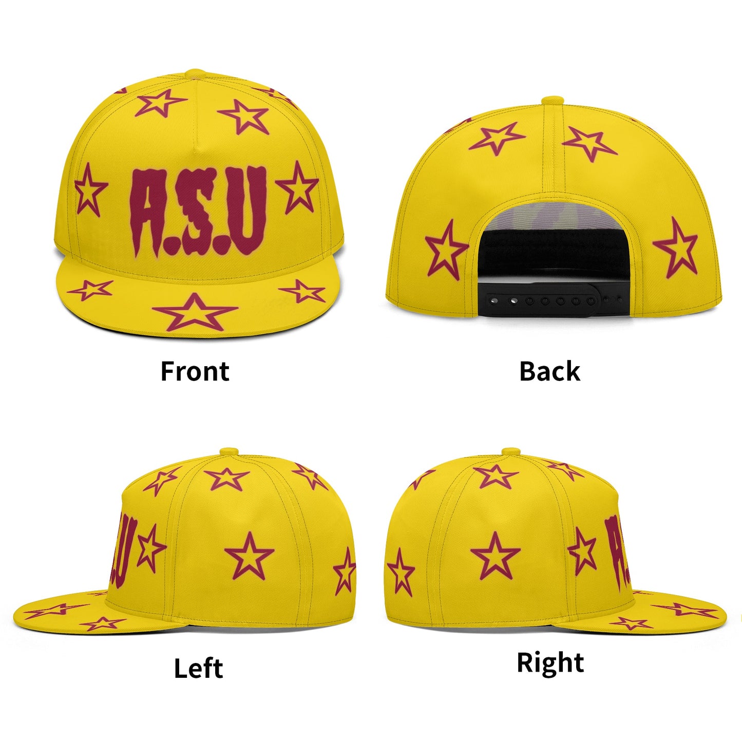 Sun Devil S.O.S Stars Edition Gold Snapbacks