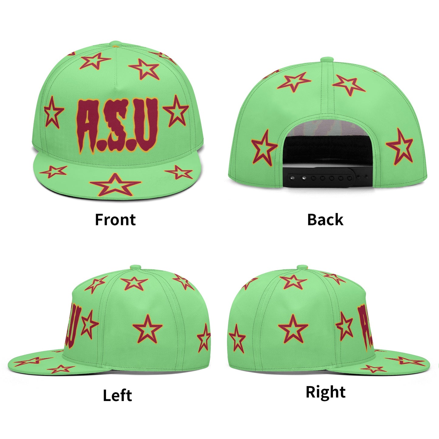 Sun Devil S.O.S Stars Edition Mint Green Snapbacks