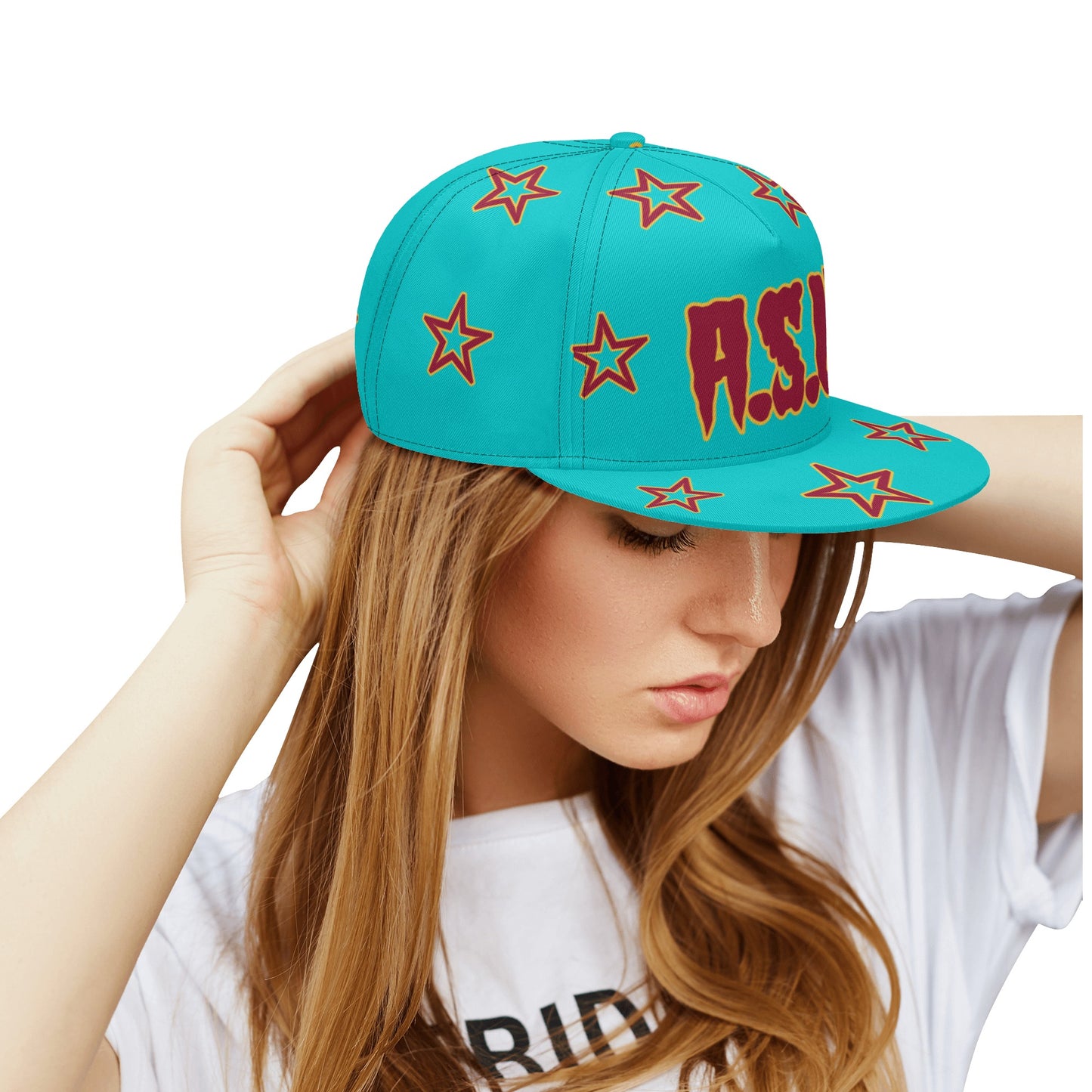 Sun Devil S.O.S Stars Edition Turquoise Snapbacks