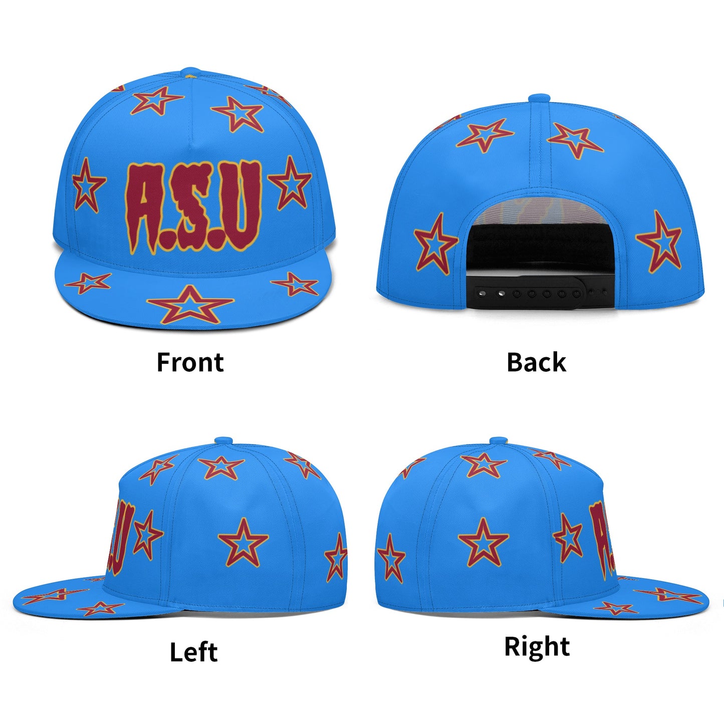 Sun Devil S.O.S Stars Edition Blue Snapbacks