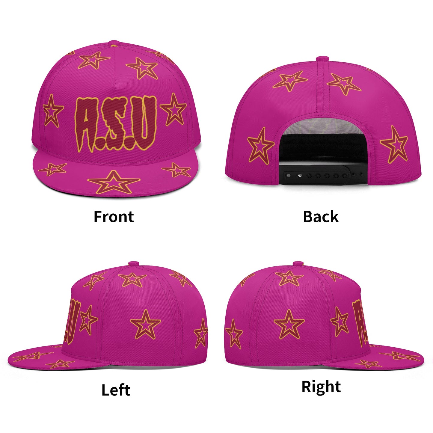 Sun Devil S.O.S Stars Edition Purple Snapbacks