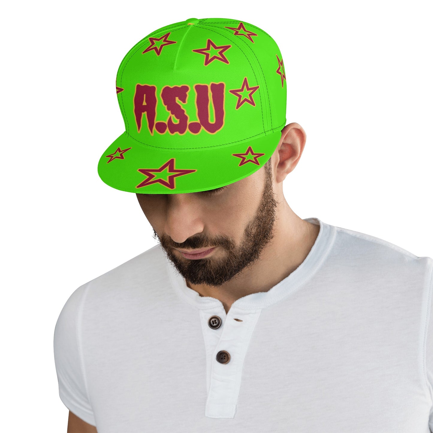 Sun Devil S.O.S Stars Edition Goo Green Snapbacks