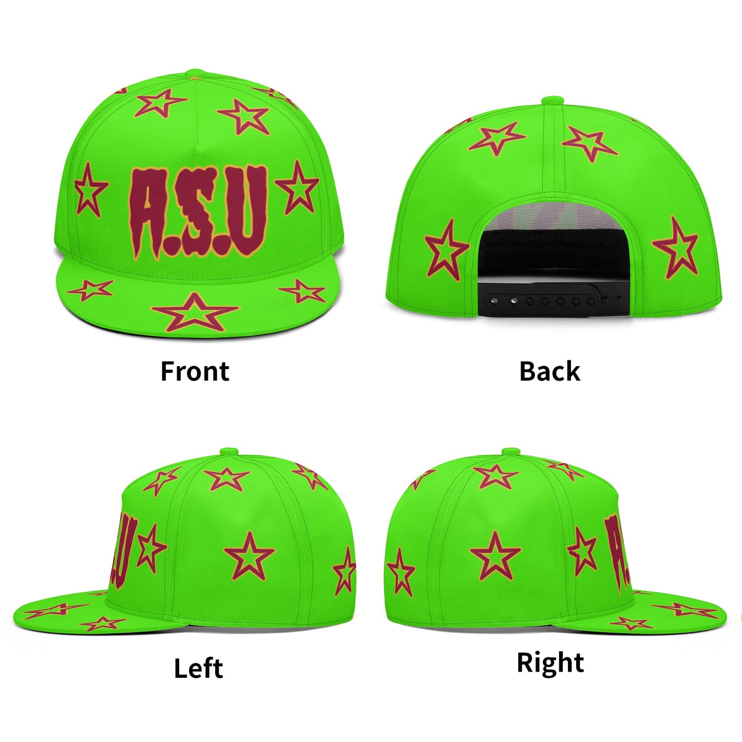 Sun Devil S.O.S Stars Edition Goo Green Snapbacks