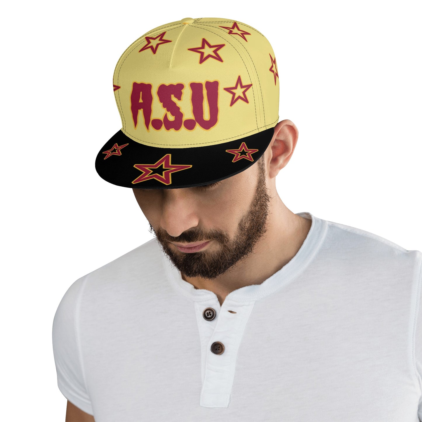 Sun Devil S.O.S Stars Edition Tan Snapbacks