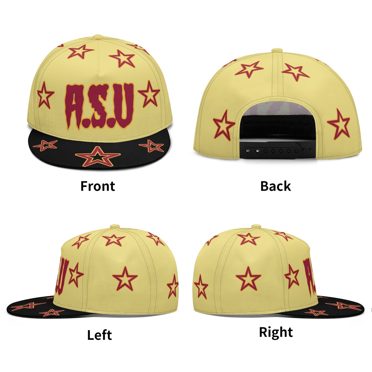 Sun Devil S.O.S Stars Edition Tan Snapbacks