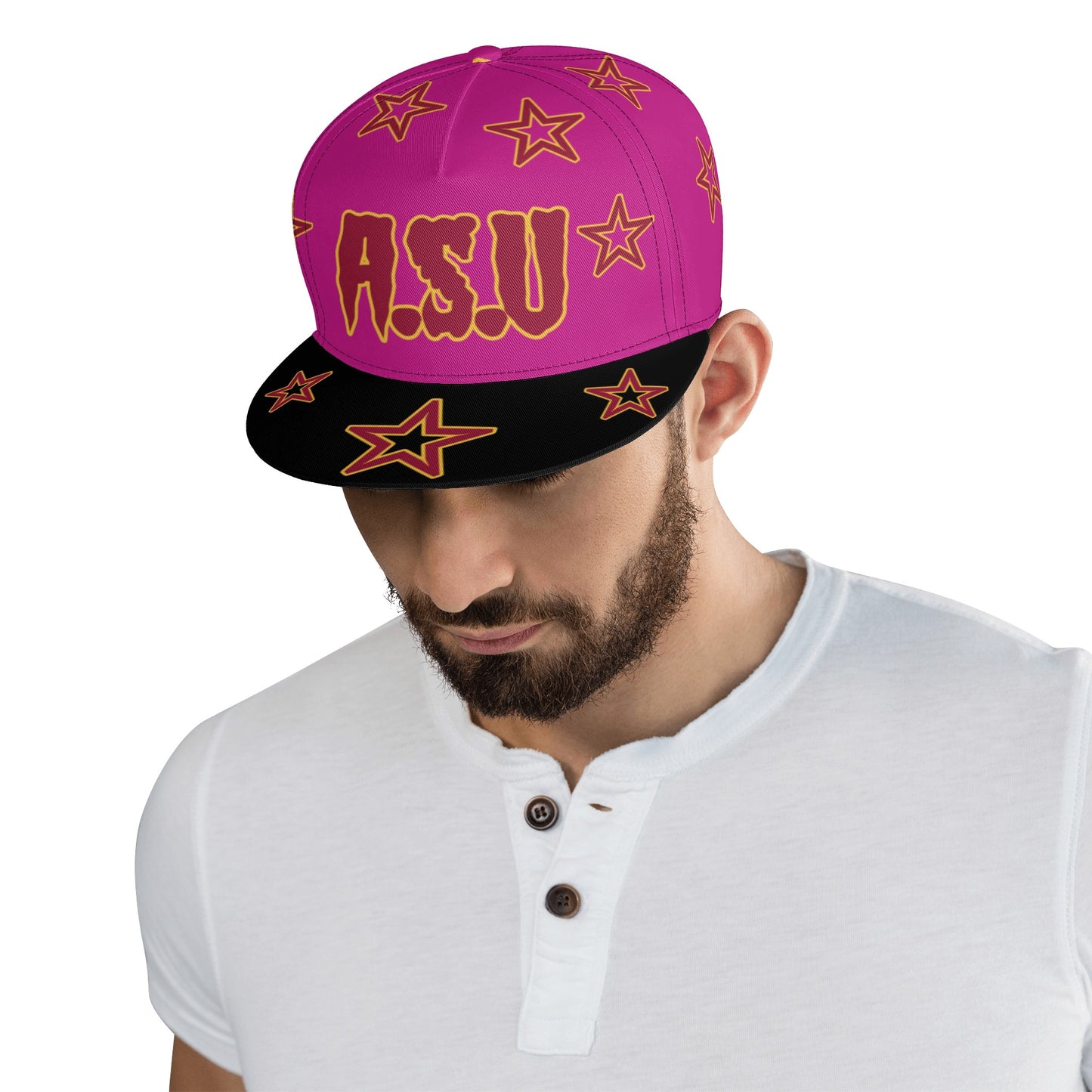 Sun Devil S.O.S Stars Edition Purple/Black Snapbacks