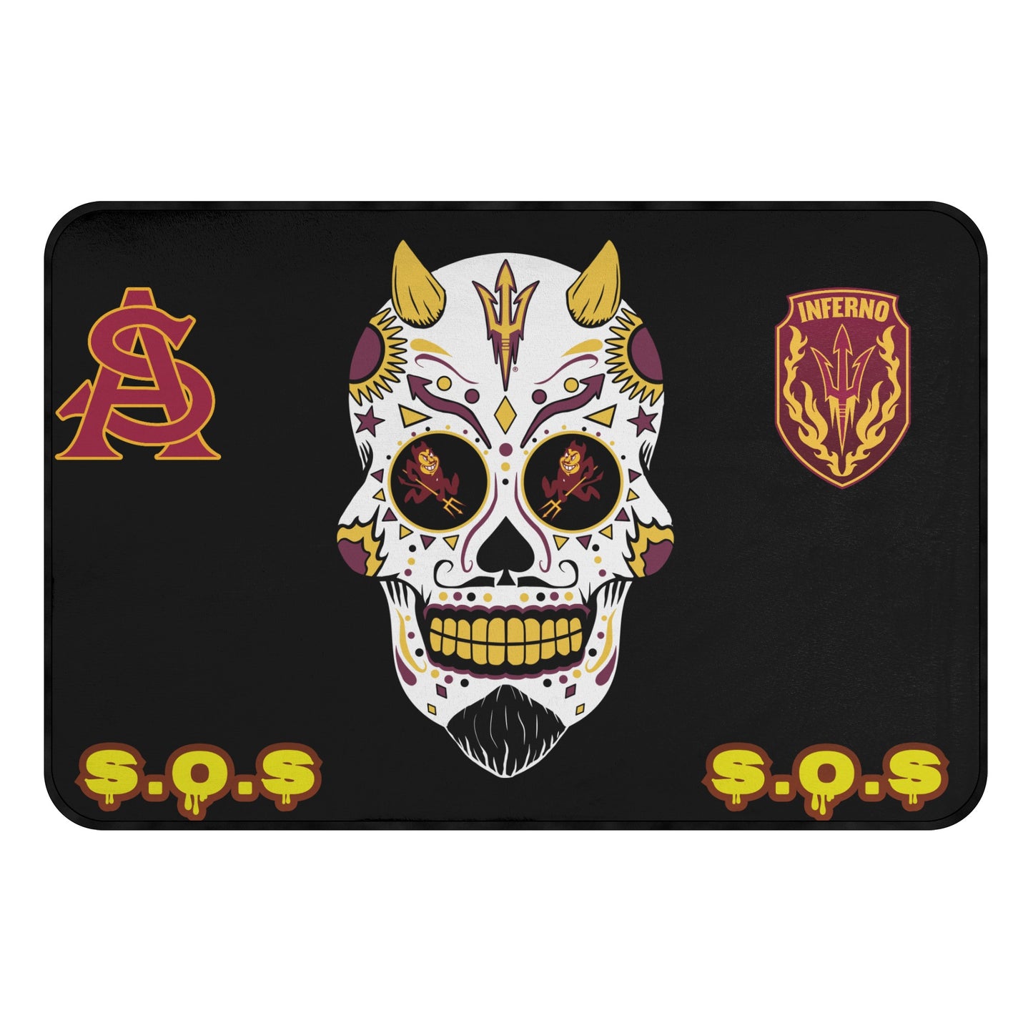 Sun Devil S.O.S Edition Non-slip Room Rug