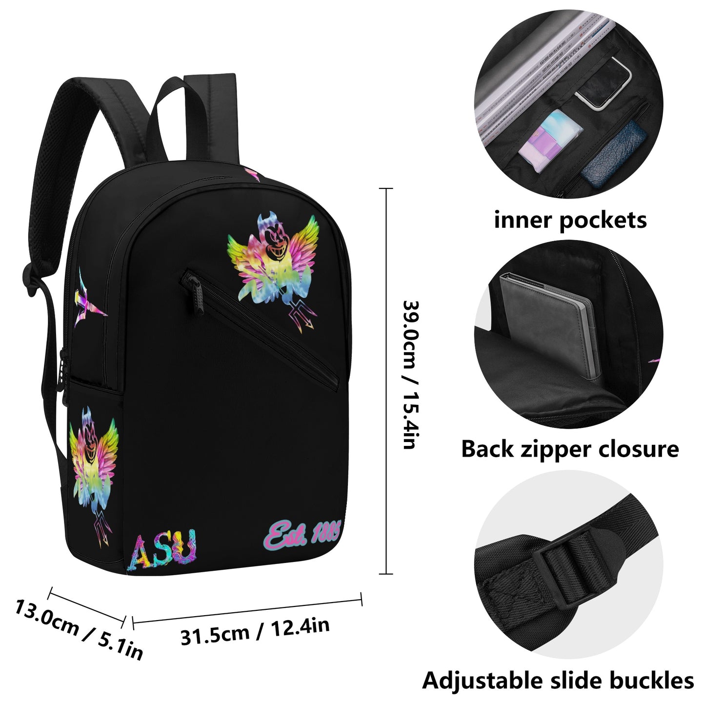 Sun Devil S.O.S Tie-Die Edition Laptop Backpack