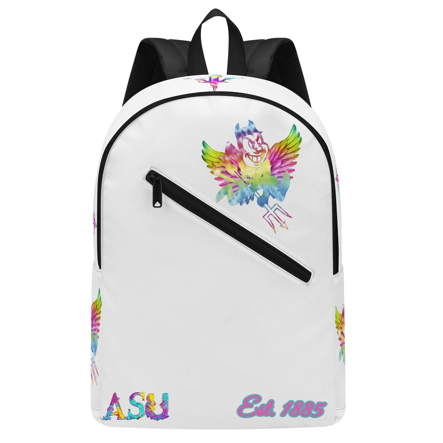 Sun Devil S.O.S Tie-Die Edition White Laptop Backpack