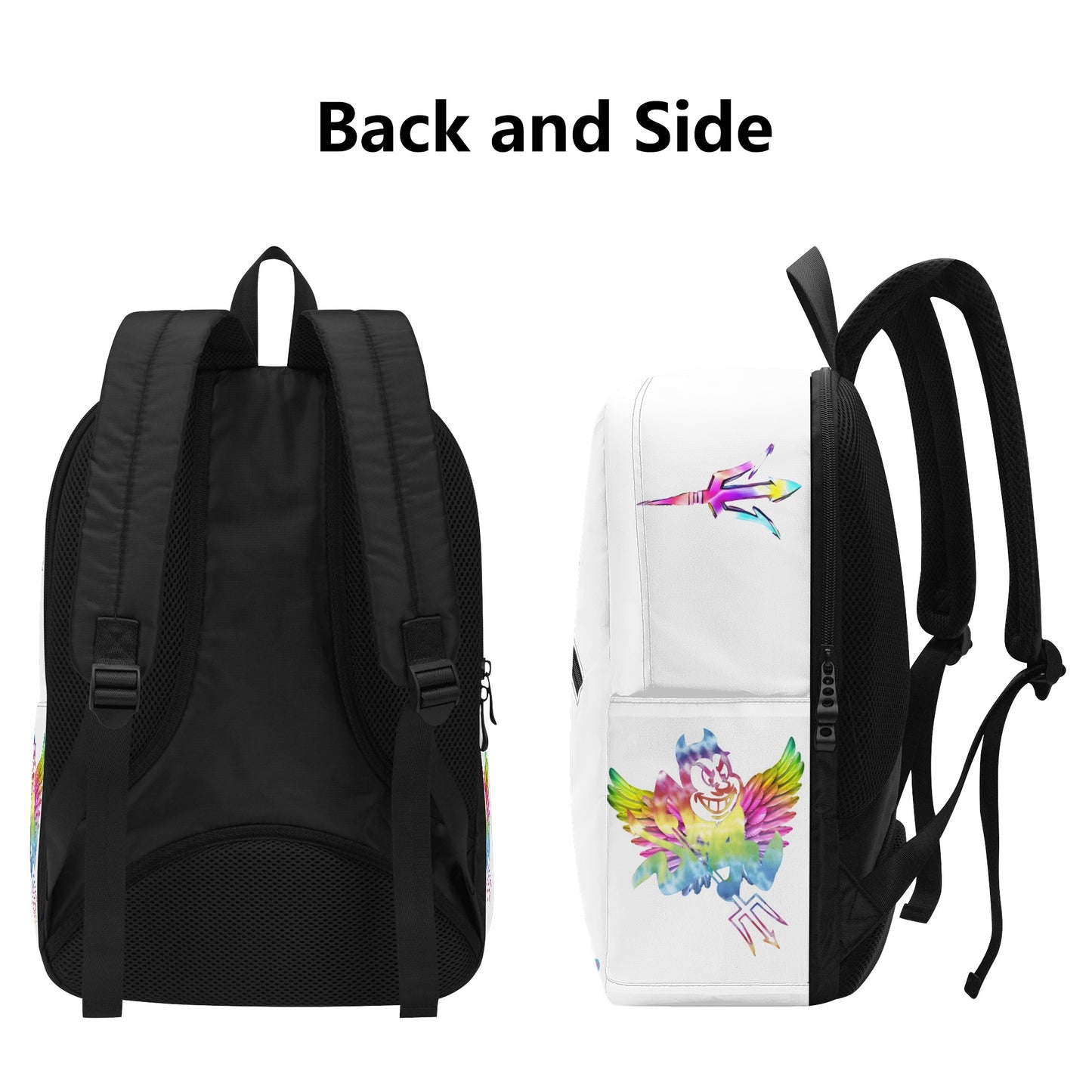 Sun Devil S.O.S Tie-Die Edition White Laptop Backpack