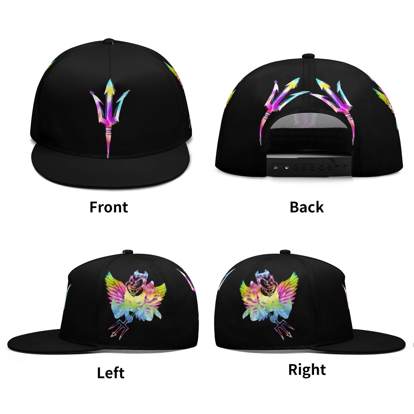 Sun Devil S.O.S Tie-Die Edition Black Snapbacks