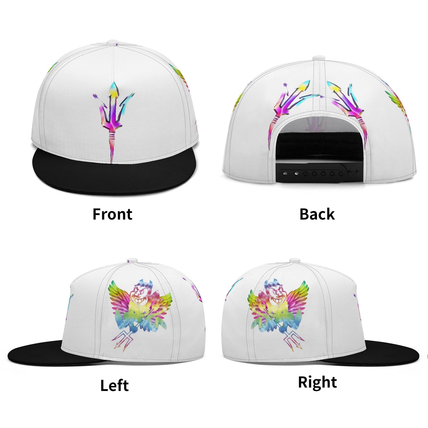 Sun Devil S.O.S Tie-Die Edition White Snapbacks