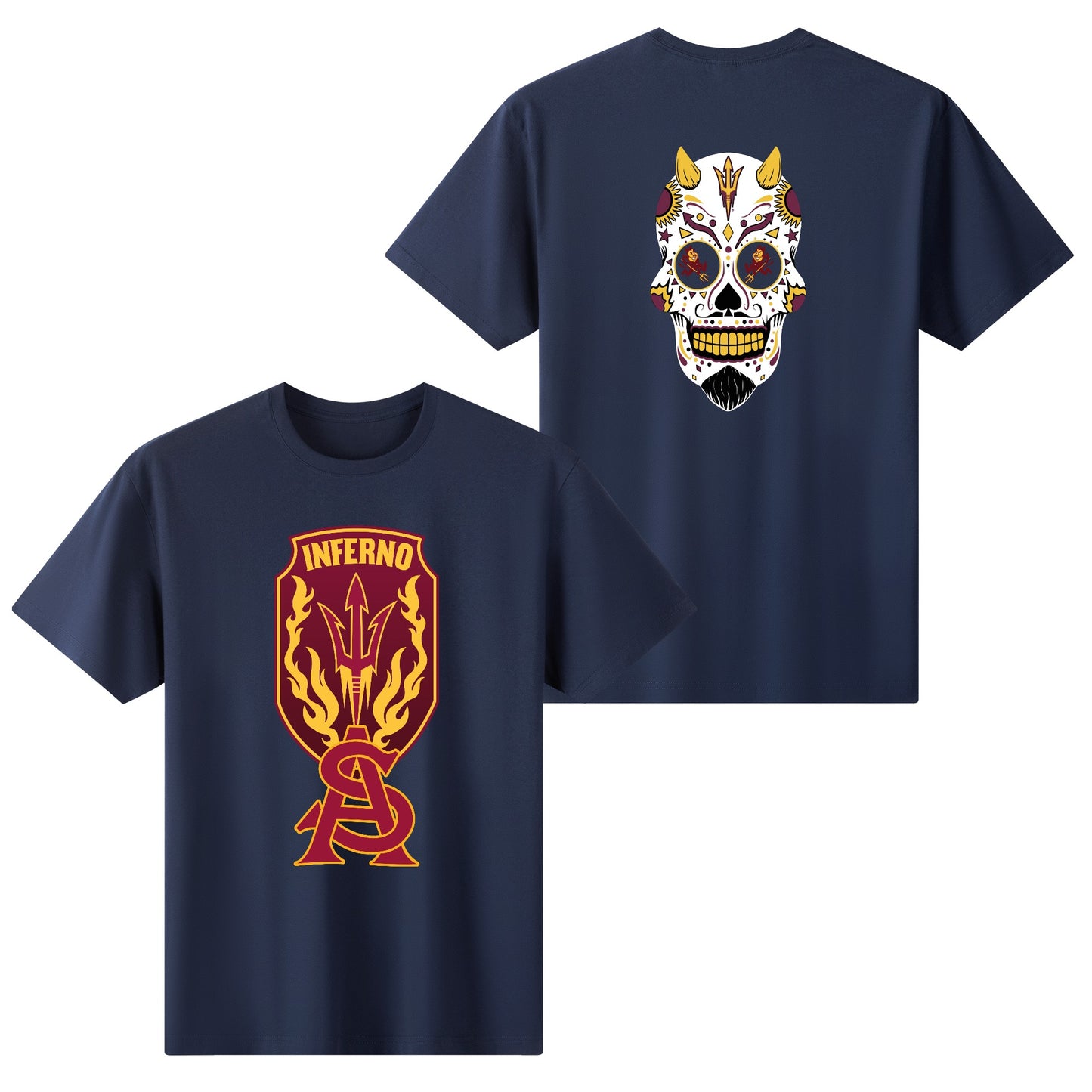 Sun Devil S.O.S Edition  Womens Cotton T Shirt