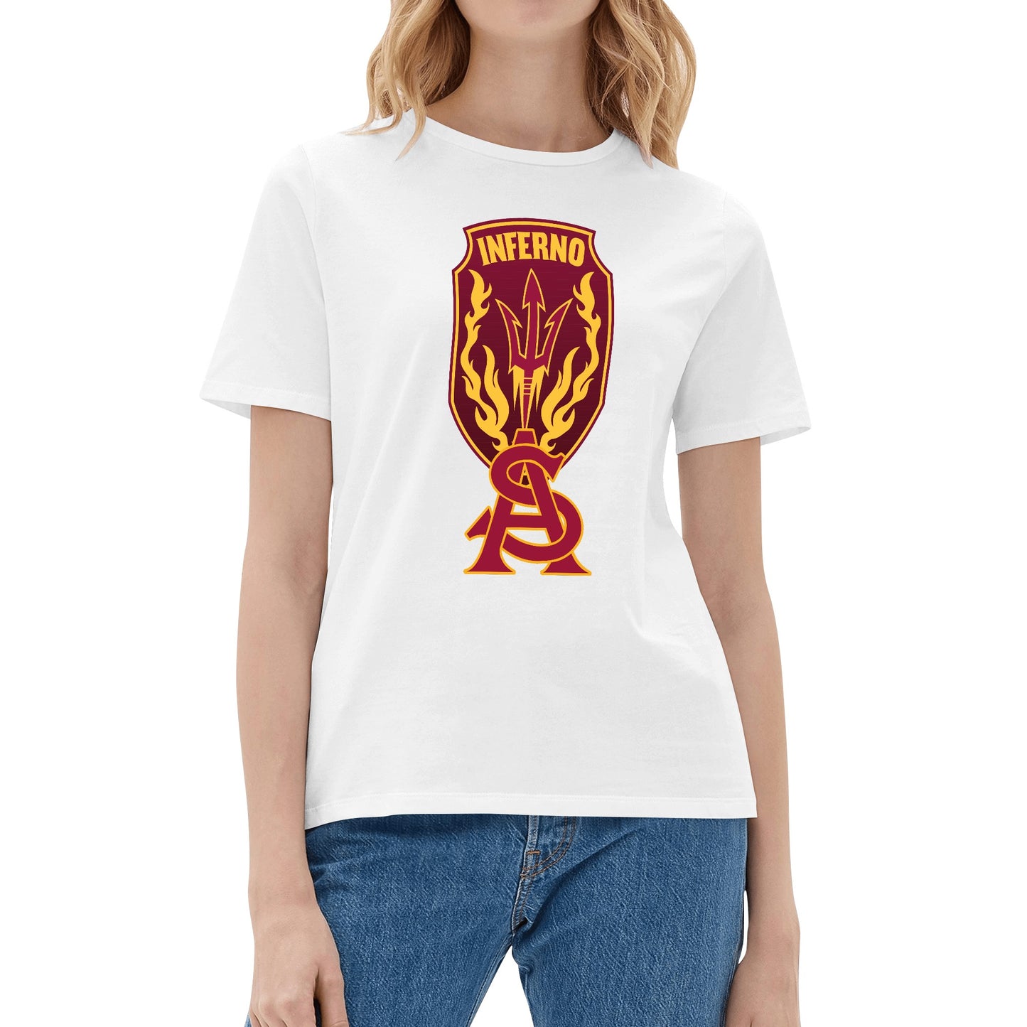 Sun Devil S.O.S Edition  Womens Cotton T Shirt