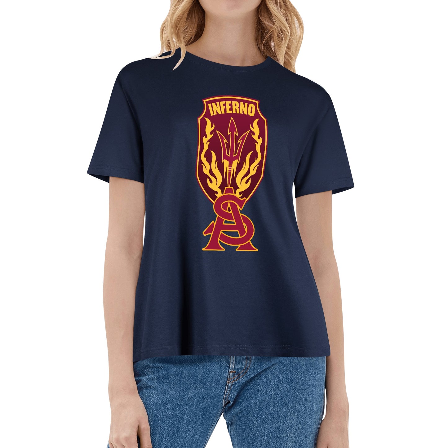 Sun Devil S.O.S Edition  Womens Cotton T Shirt