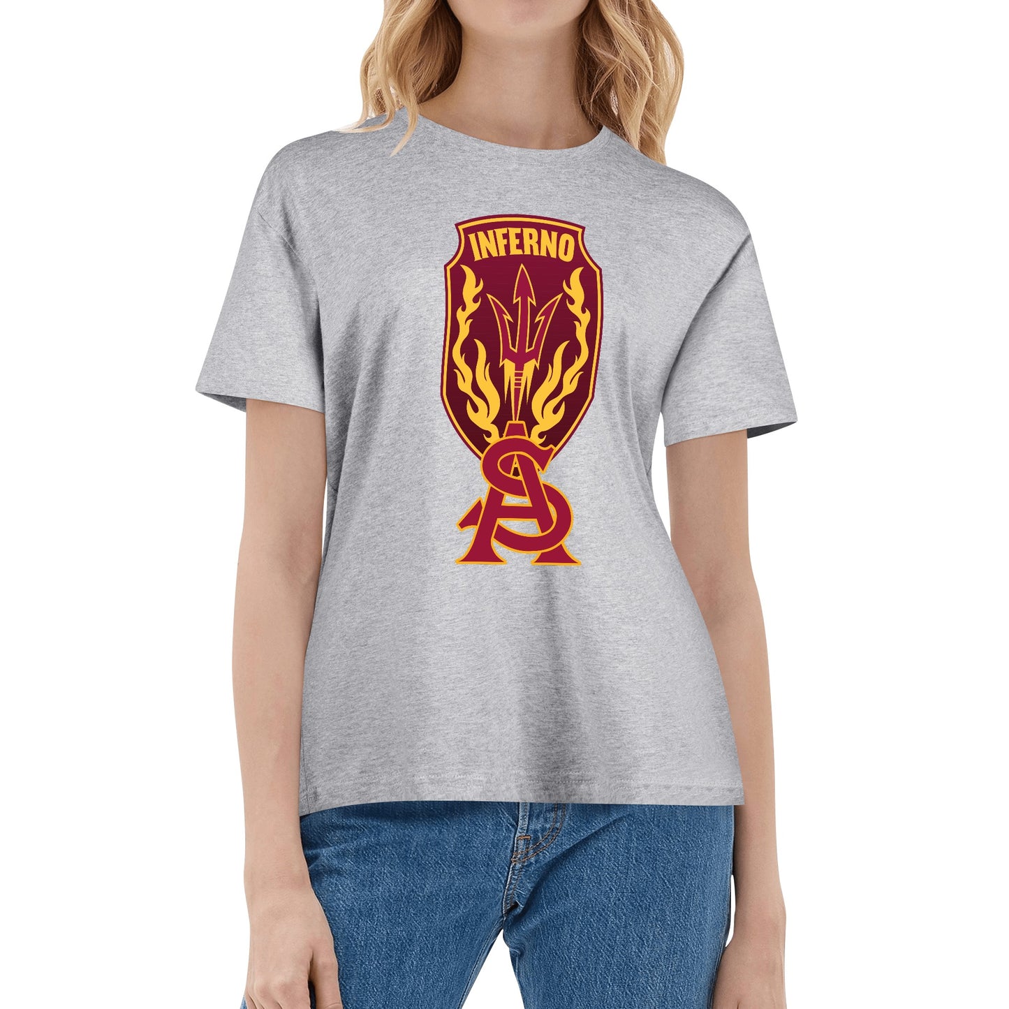 Sun Devil S.O.S Edition  Womens Cotton T Shirt