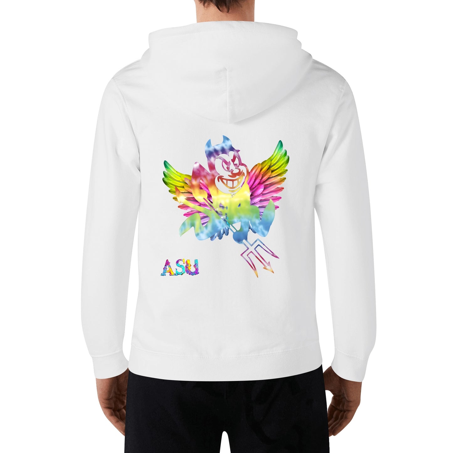 Sun Devil S.O.S Tie Die Edition Adult Cotton Hoodie