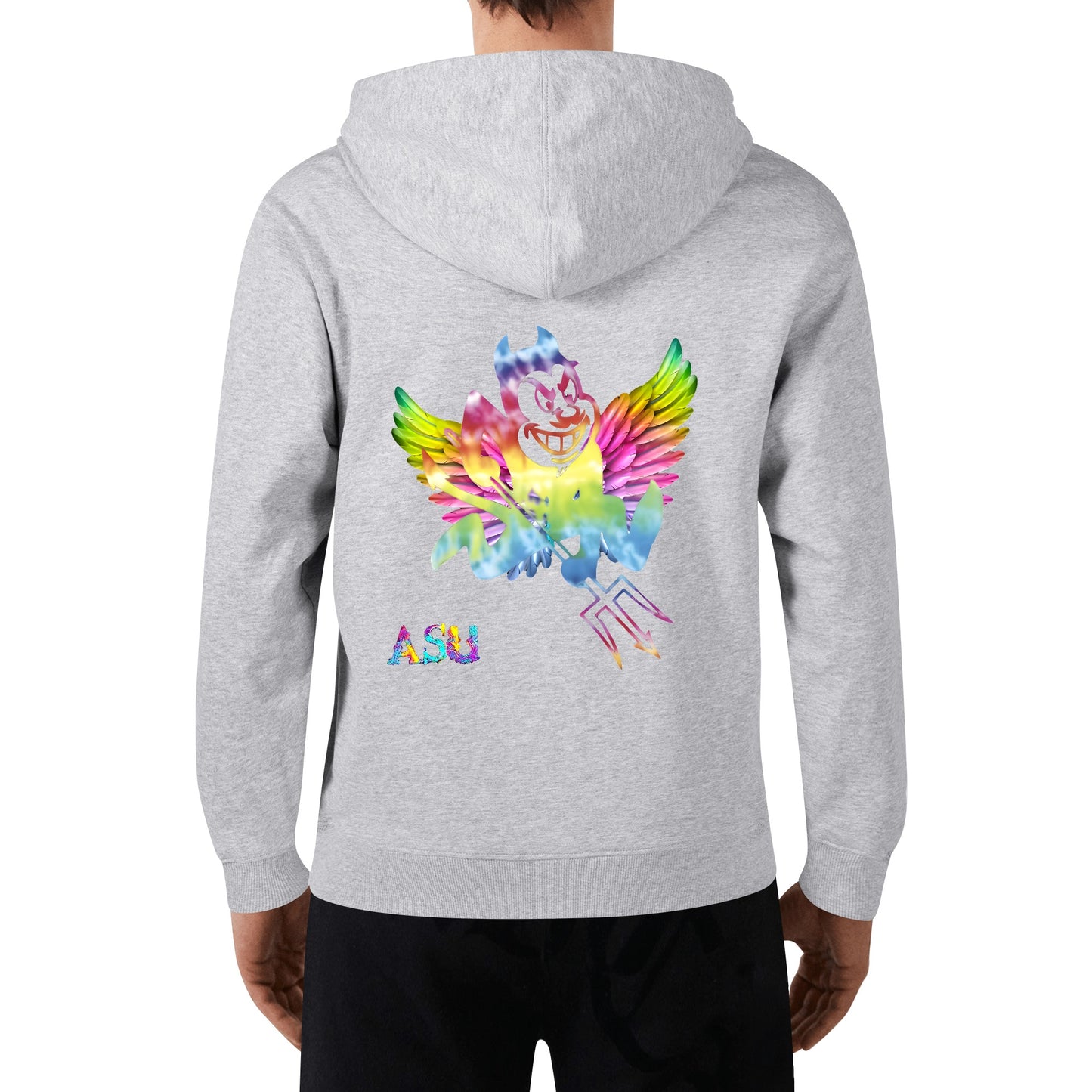 Sun Devil S.O.S Tie Die Edition Adult Cotton Hoodie