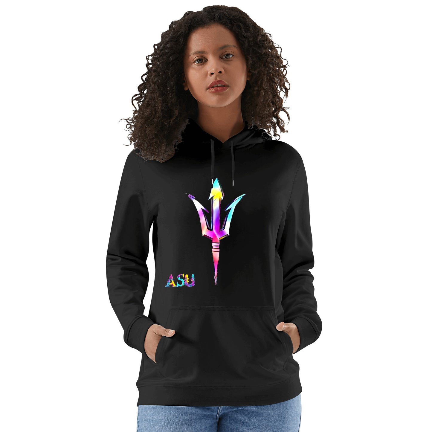 Sun Devil S.O.S Tie Die Edition Adult Cotton Hoodie