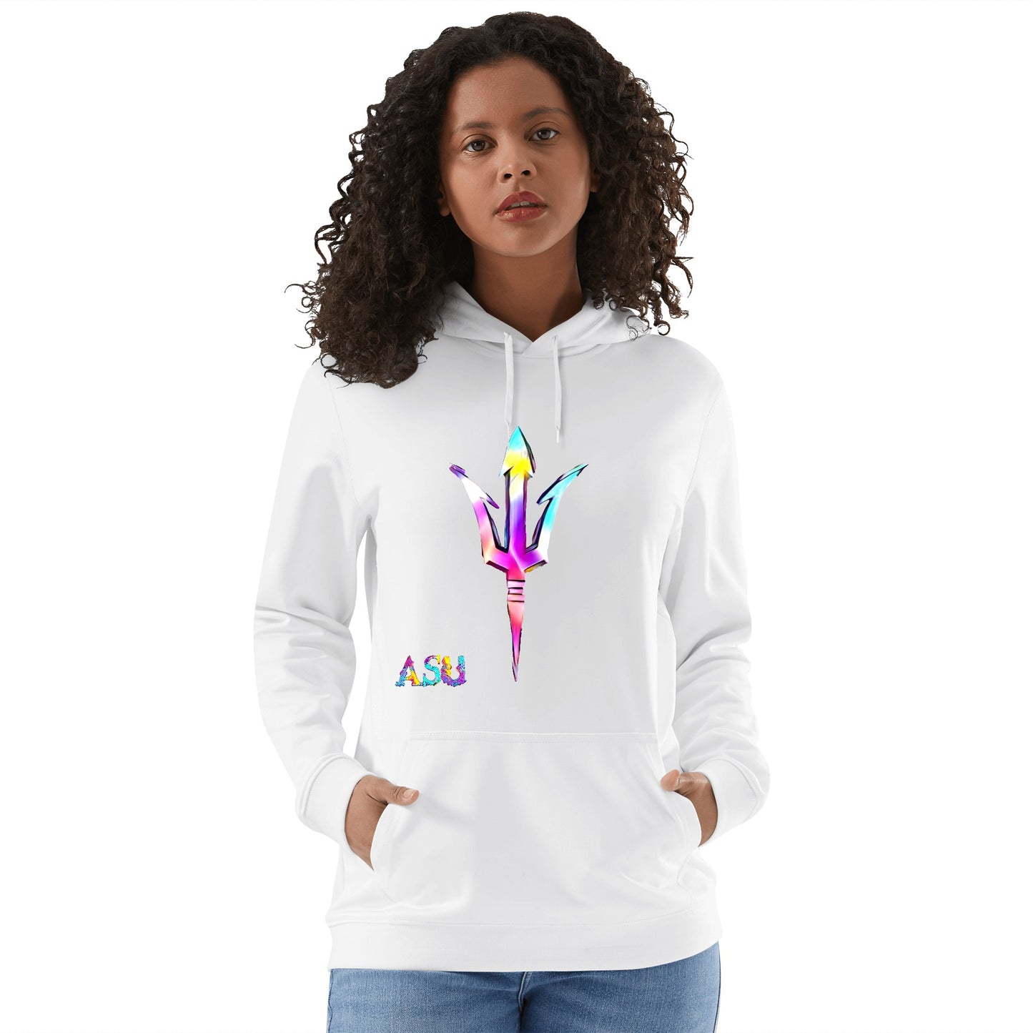 Sun Devil S.O.S Tie Die Edition Adult Cotton Hoodie