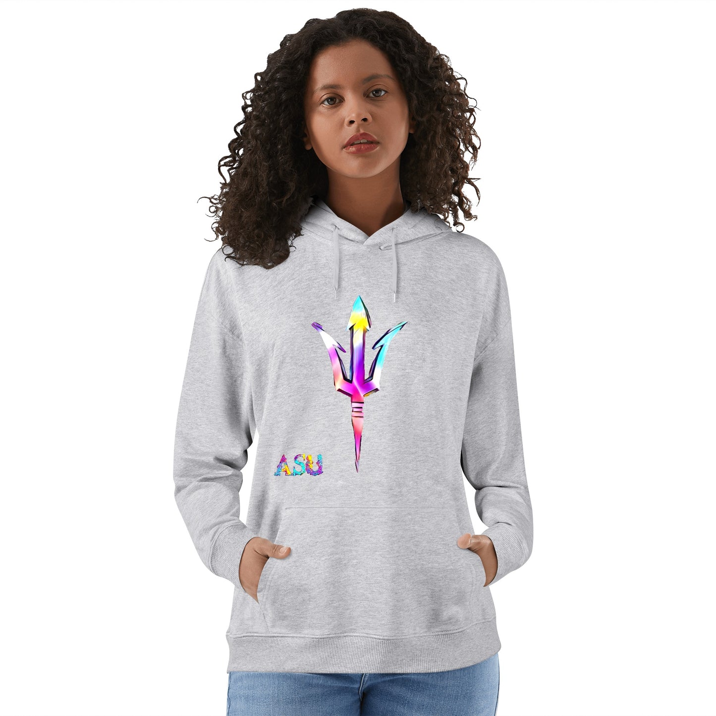 Sun Devil S.O.S Tie Die Edition Adult Cotton Hoodie