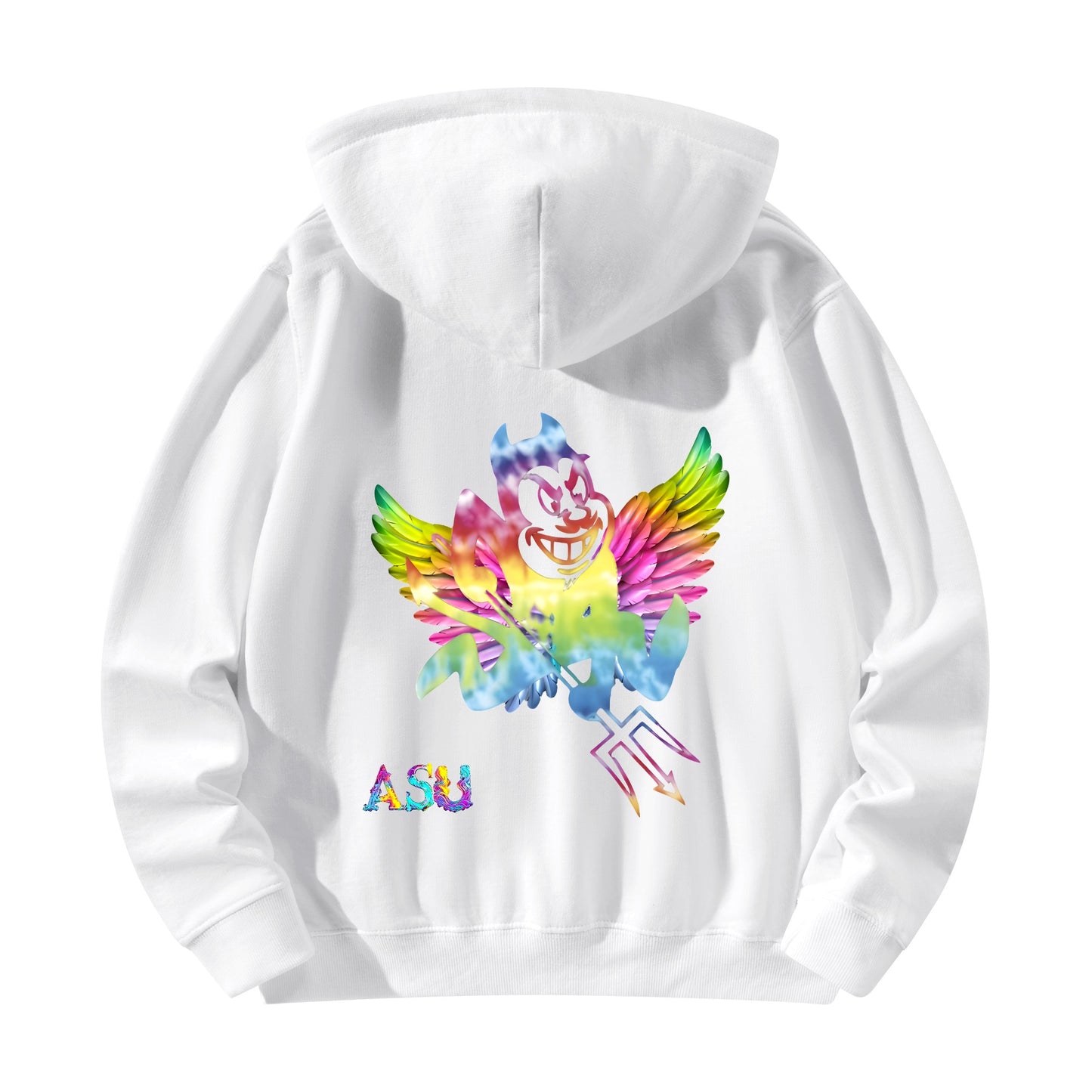 Sun Devil S.O.S Tie Die Edition Adult Cotton Hoodie