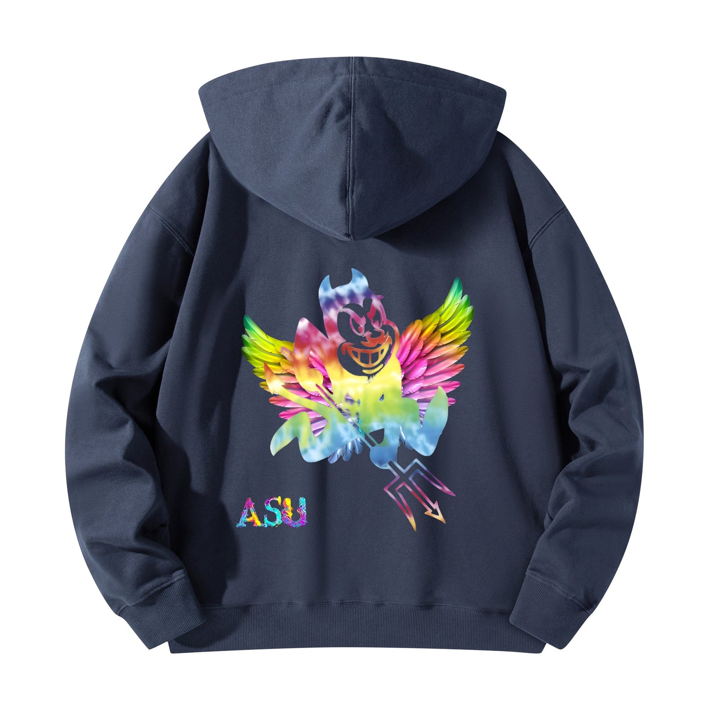 Sun Devil S.O.S Tie Die Edition Adult Cotton Hoodie