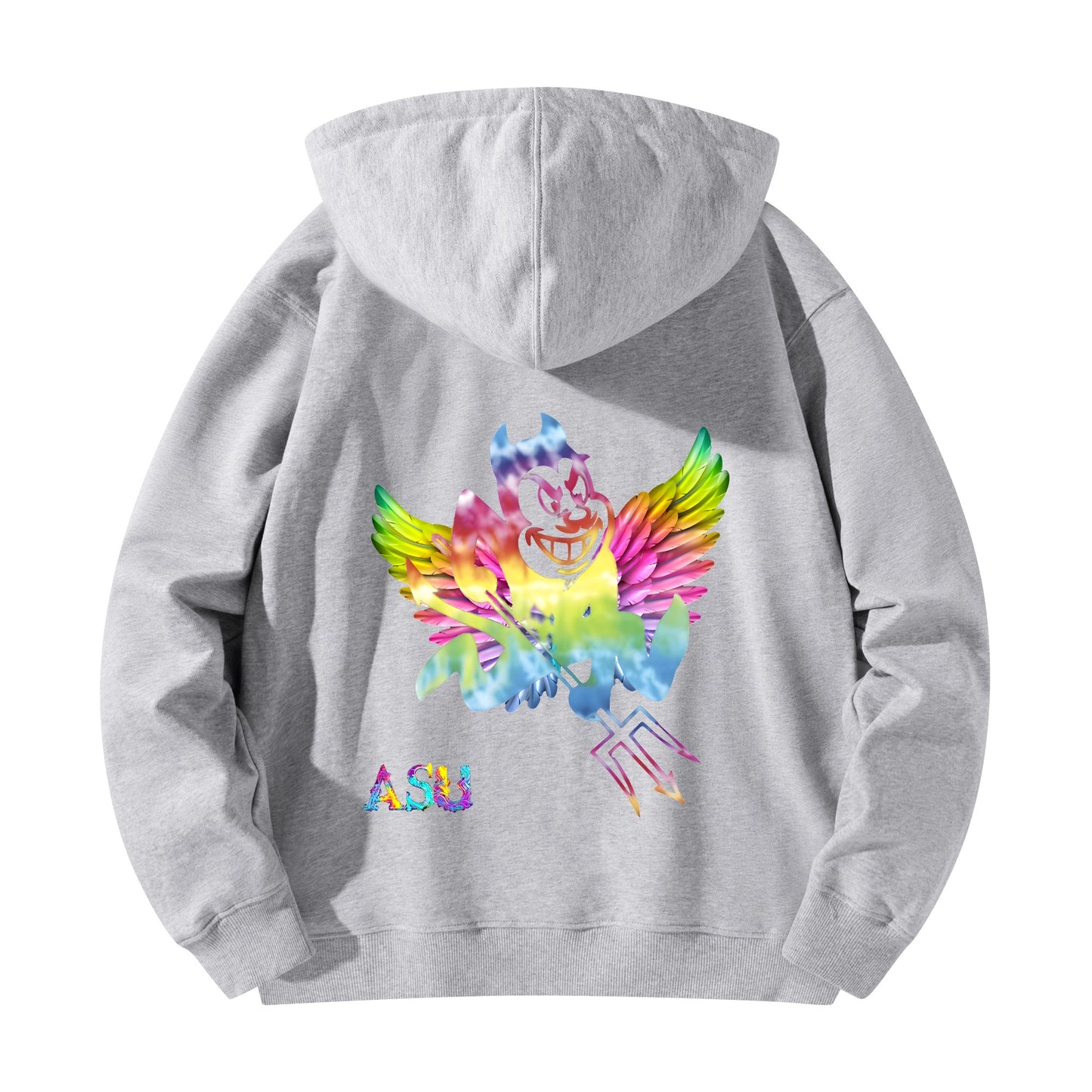 Sun Devil S.O.S Tie Die Edition Adult Cotton Hoodie