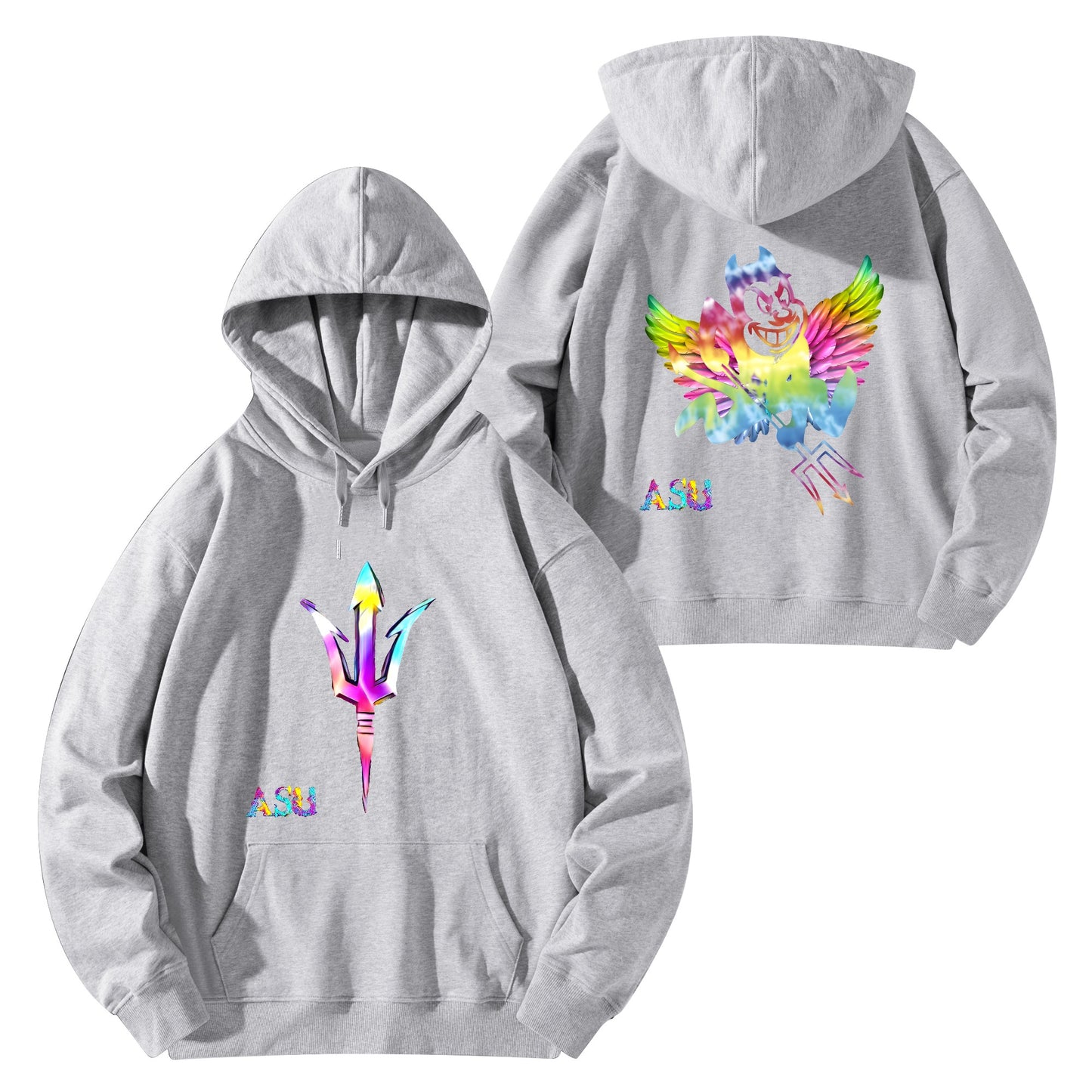 Sun Devil S.O.S Tie Die Edition Adult Cotton Hoodie