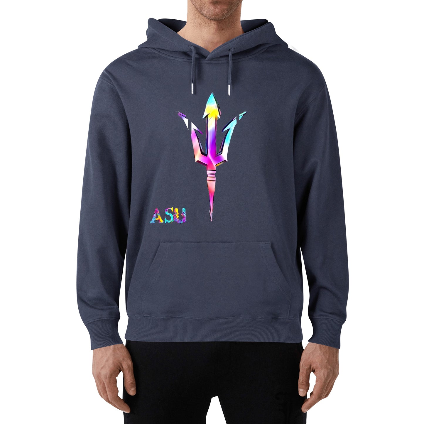 Sun Devil S.O.S Tie Die Edition Adult Cotton Hoodie