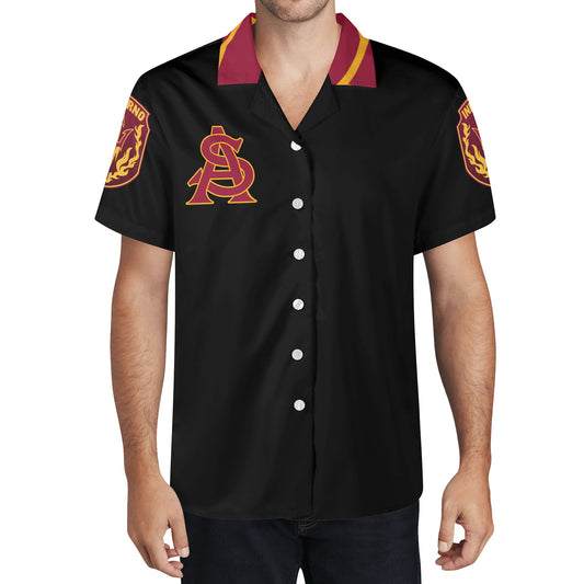 Sun Devil S.O.S Edition Mens Black Hawaiian Shirt