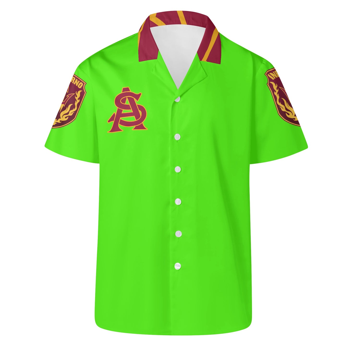 Sun Devil S.O.S Edition Mens Goo Green Hawaiian Shirt