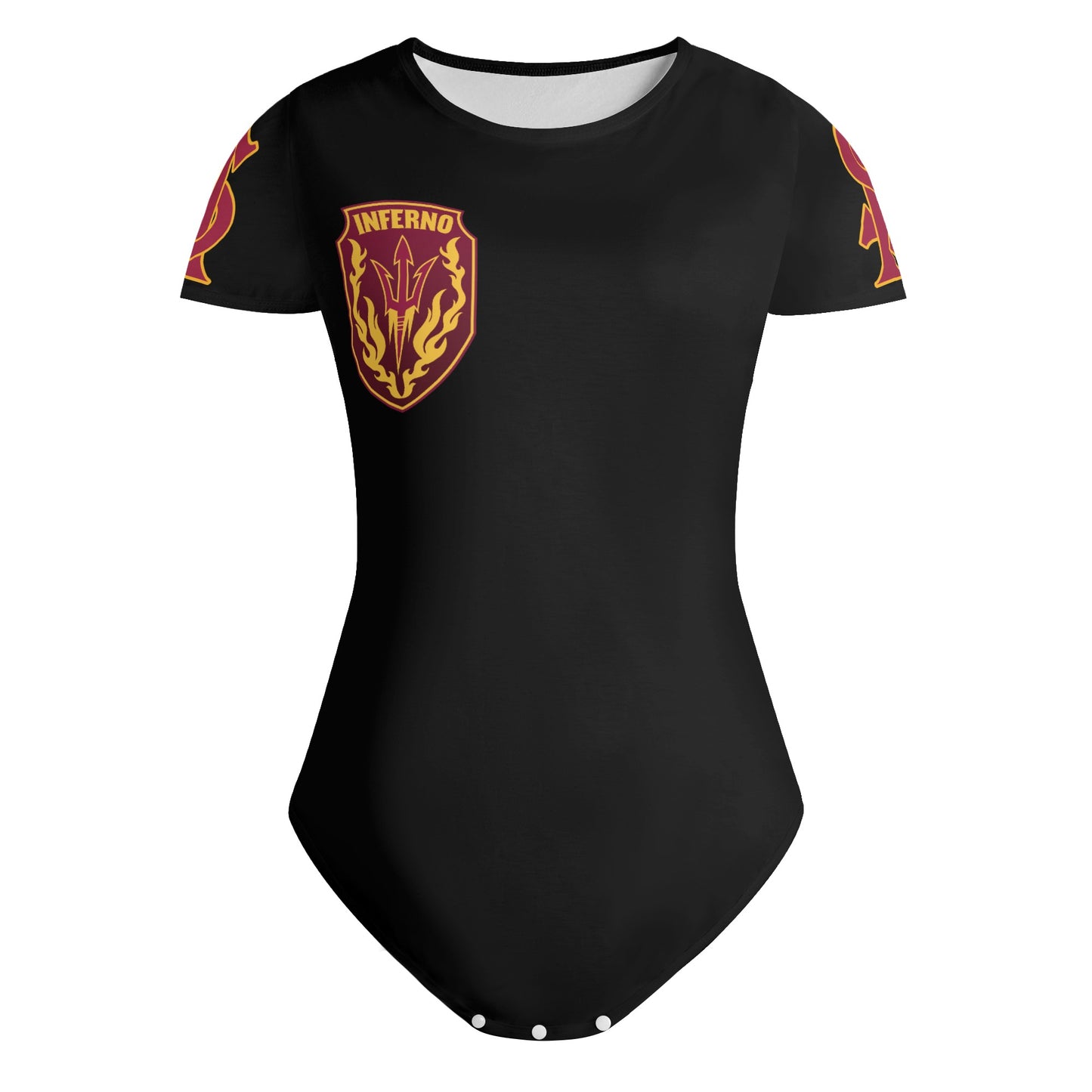 Sun Devil S.O.S Black Edition Womens Soft Short Sleeve Bodysuit