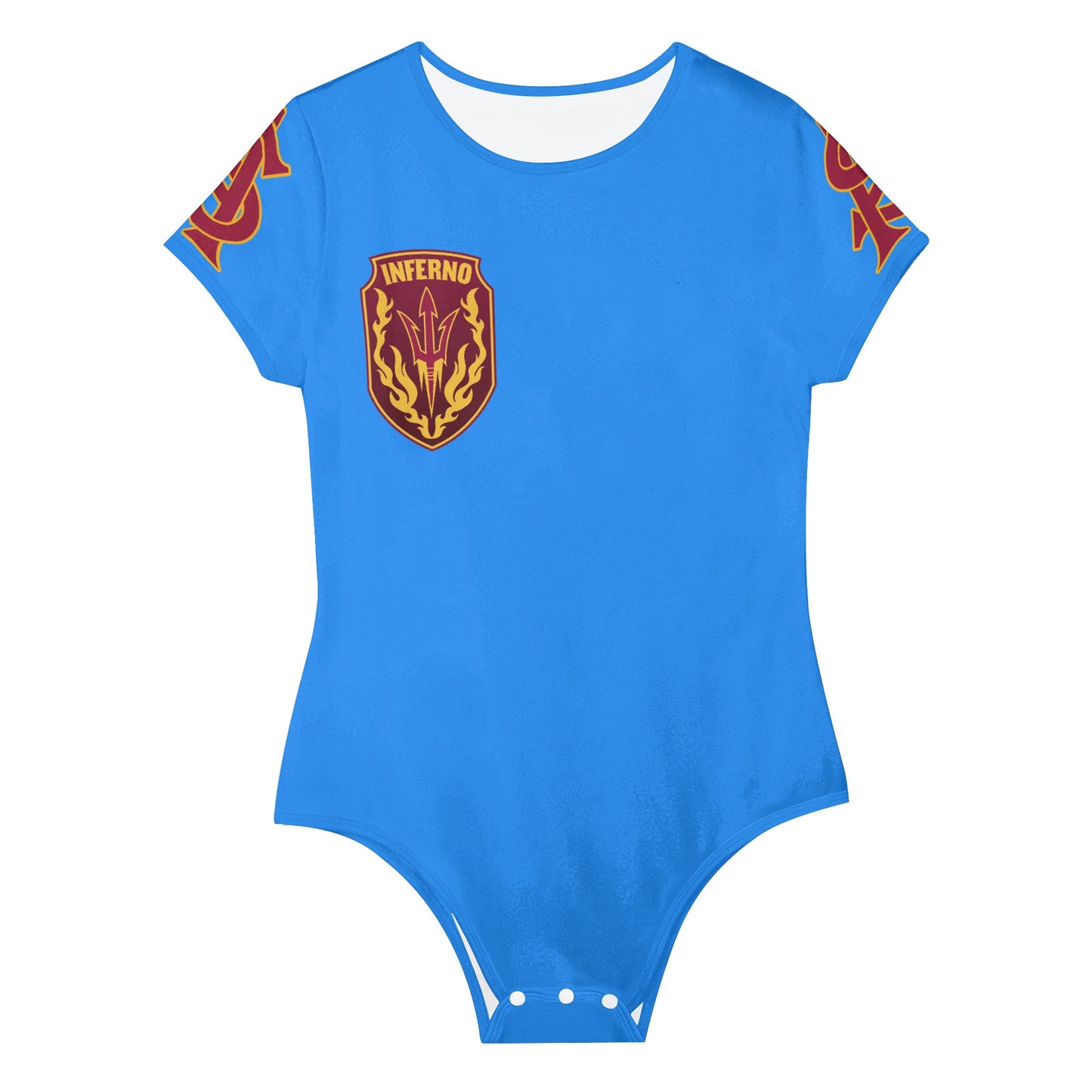 Sun Devil S.O.S Blue Edition Womens Soft Short Sleeve Bodysuit