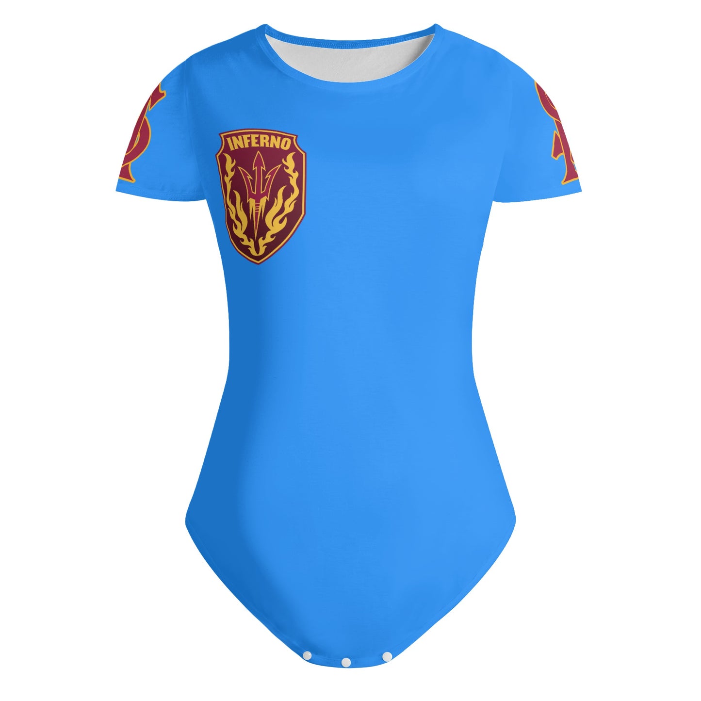 Sun Devil S.O.S Blue Edition Womens Soft Short Sleeve Bodysuit