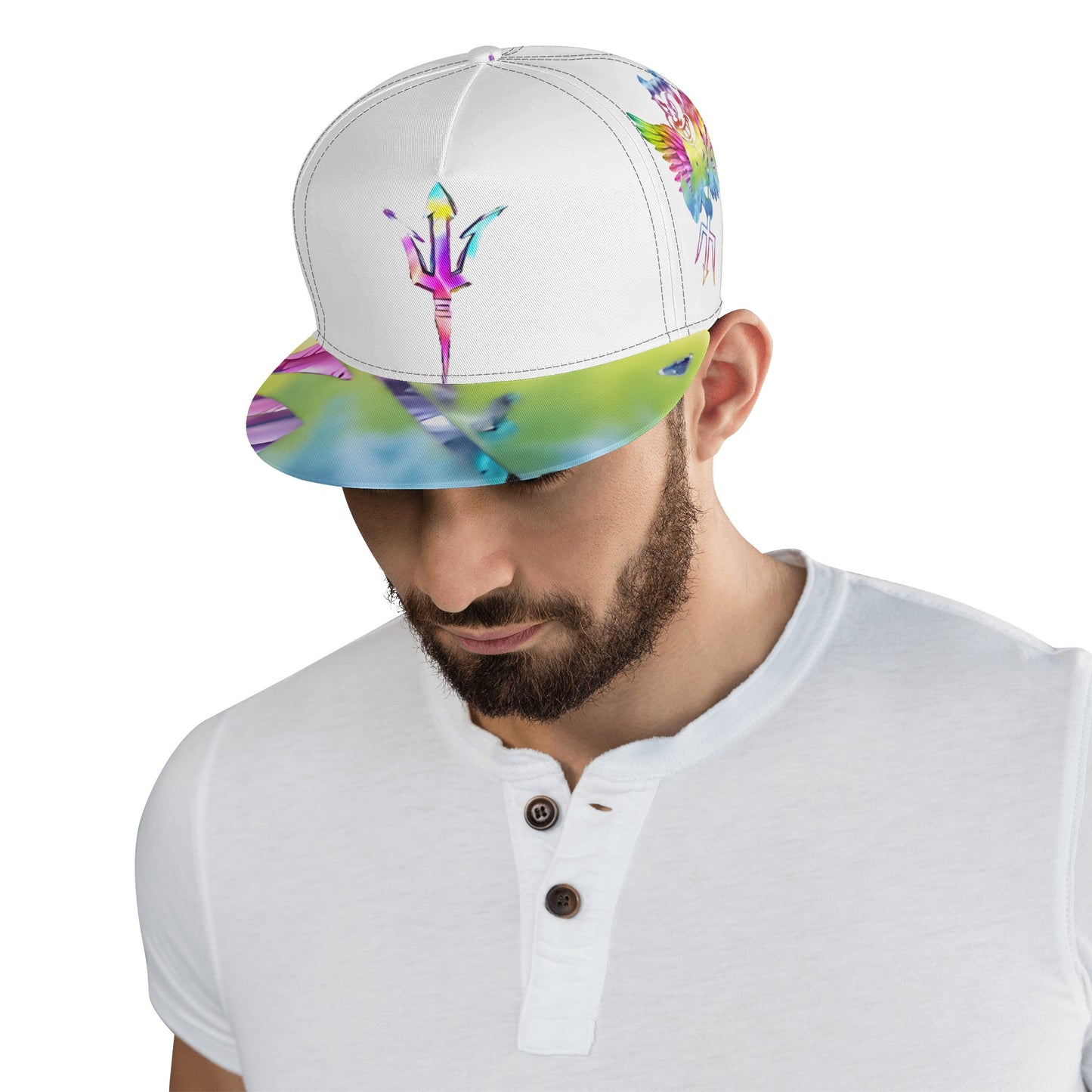 Sun Devil S.O.S Tie-Die Edition White Snapbacks