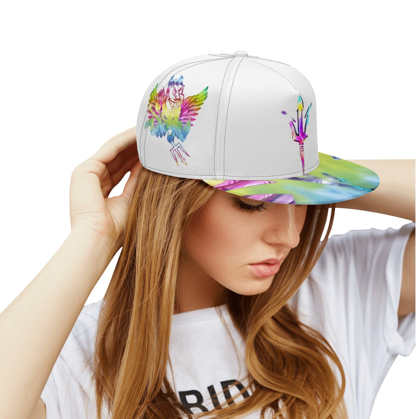 Sun Devil S.O.S Tie-Die Edition White Snapbacks