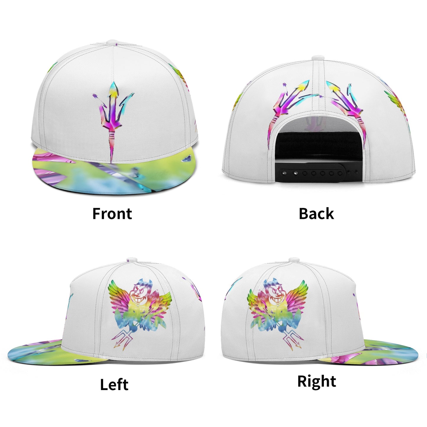 Sun Devil S.O.S Tie-Die Edition White Snapbacks