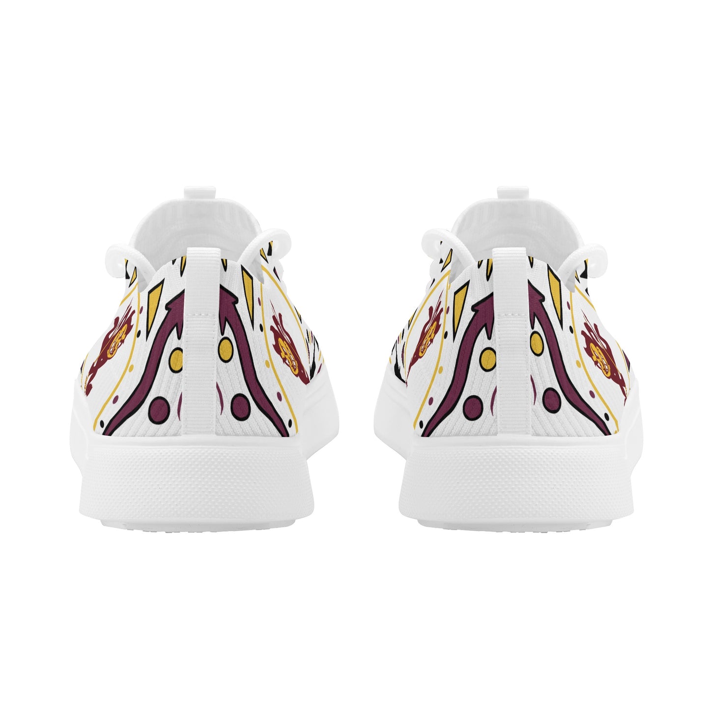 Sun Devil Stars ASU Edition Mens White Sparky Low Tops Star Kicks