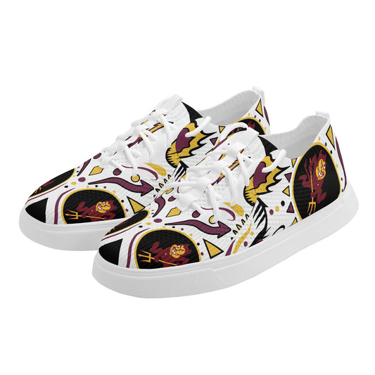 Sun Devil Stars ASU Edition Mens Black Sparky Low Tops Star Kicks