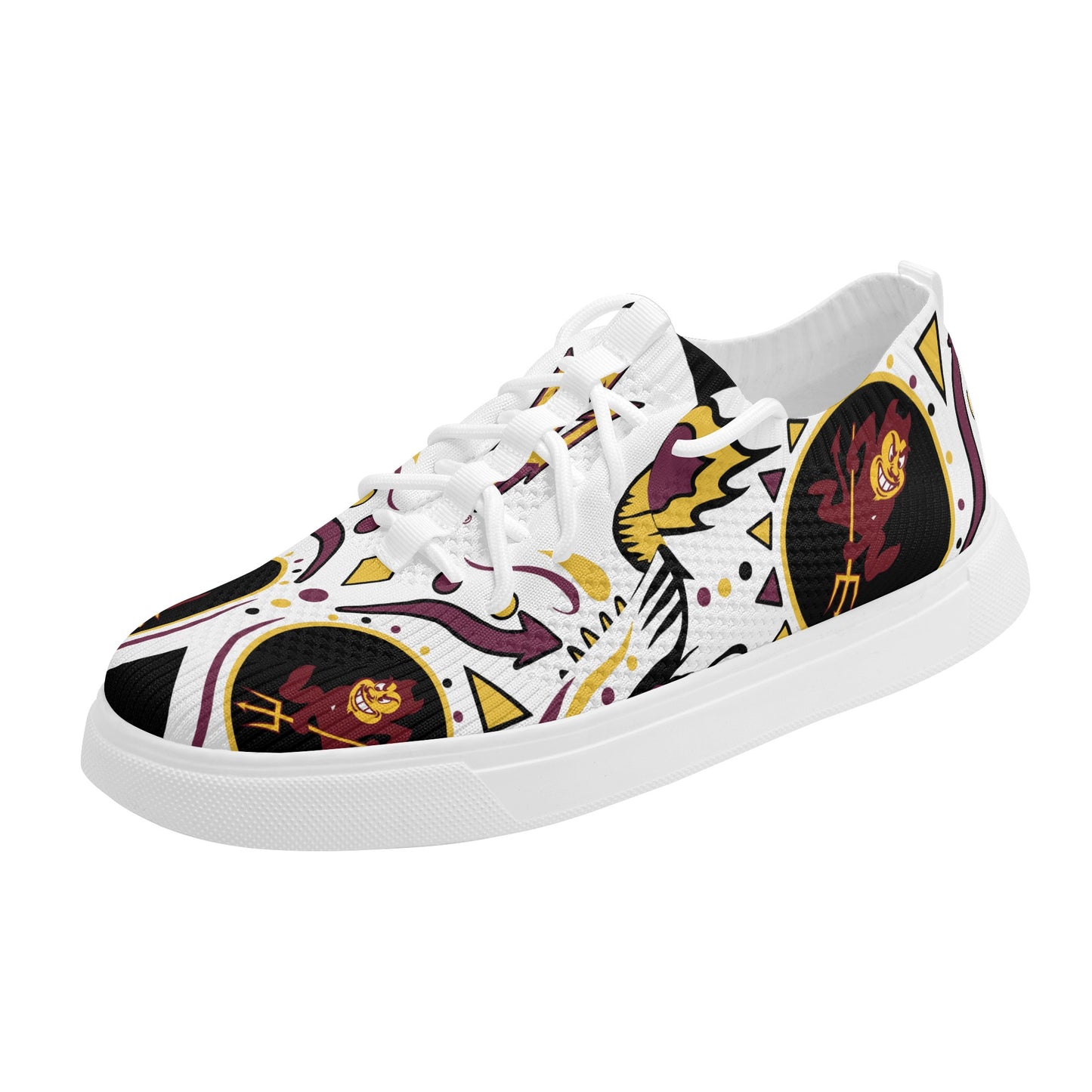 Sun Devil Stars ASU Edition Mens Black Sparky Low Tops Star Kicks