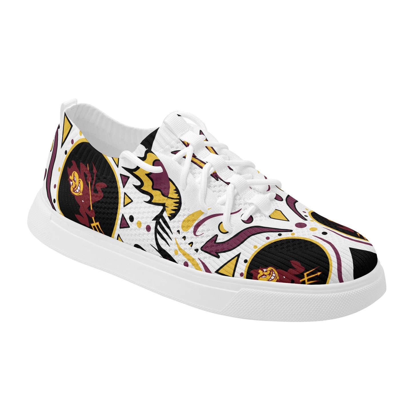 Sun Devil Stars ASU Edition Mens Black Sparky Low Tops Star Kicks