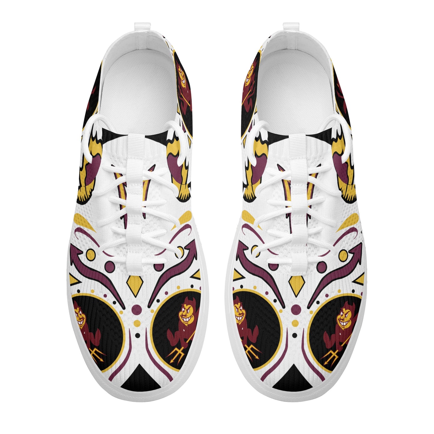 Sun Devil Stars ASU Edition Mens Black Sparky Low Tops Star Kicks