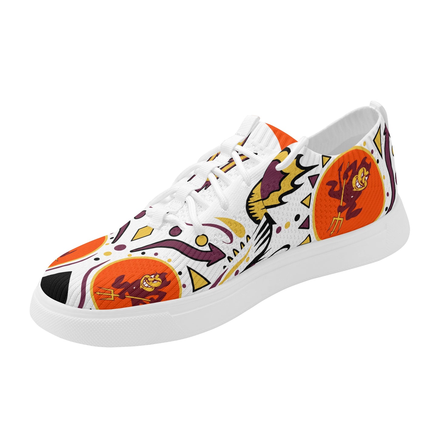 Sun Devil Stars ASU Edition Mens Dark Orange Sparky Low Tops Star Kicks