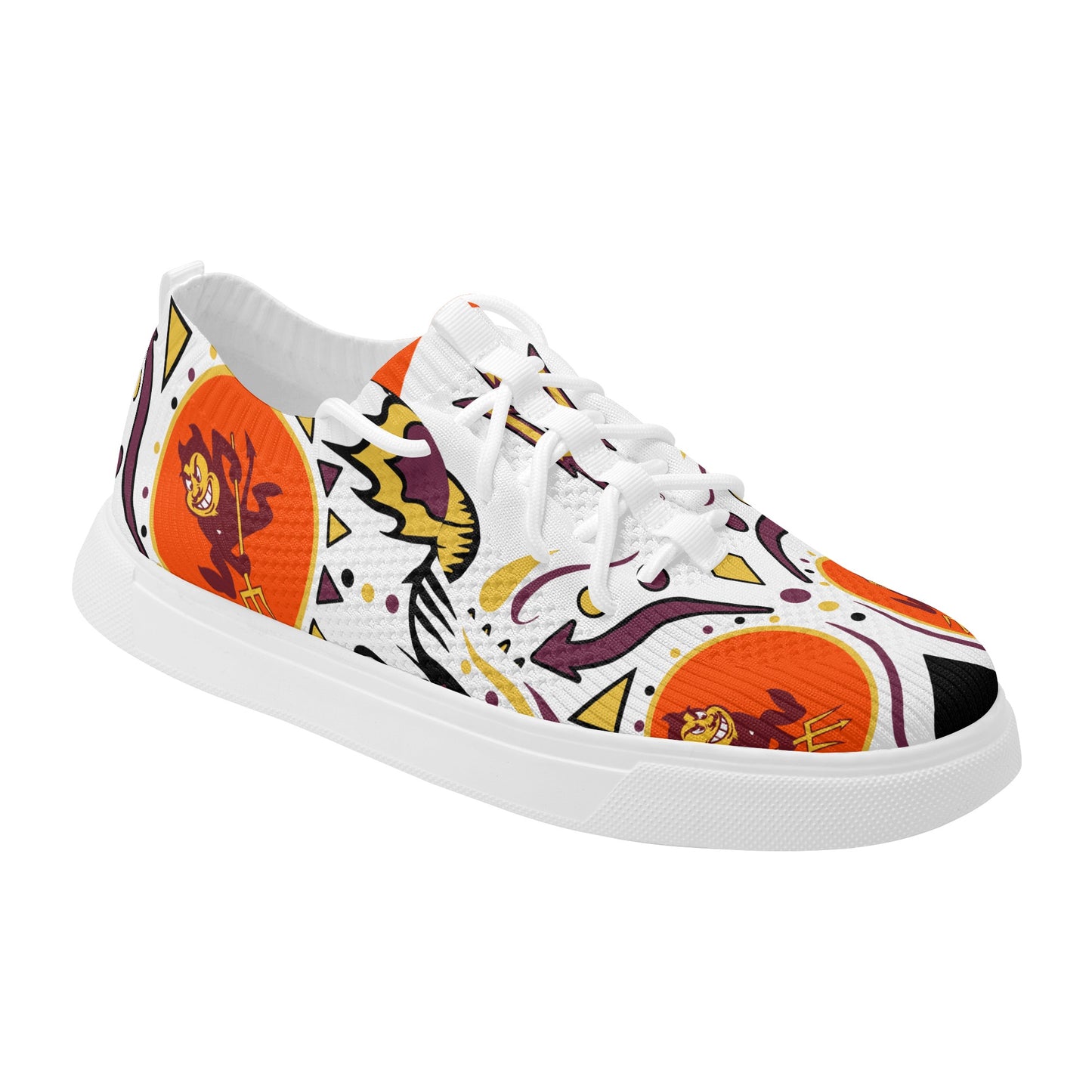 Sun Devil Stars ASU Edition Mens Dark Orange Sparky Low Tops Star Kicks